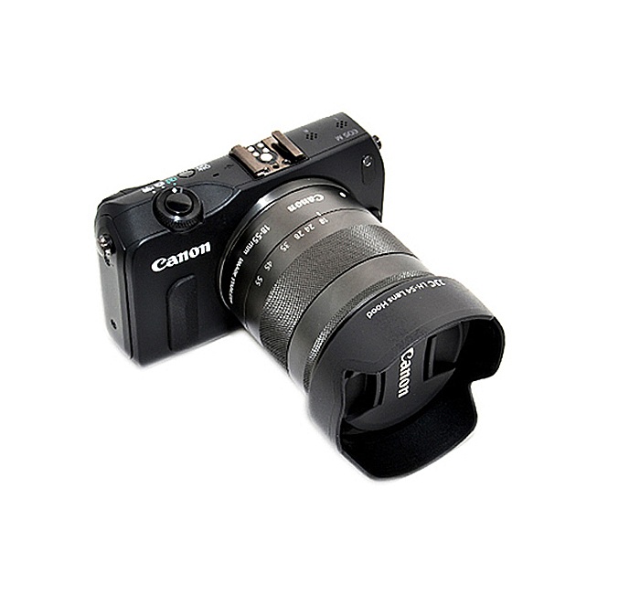  JJC Motljusskydd för Canon EF-M 18-55mm f3.5-5.6 IS STM motsvarar EW-54